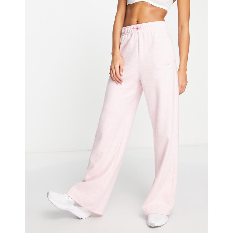 Nike wide leg sweatpants hot sale womens