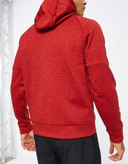 Nike therma discount fit hoodie red