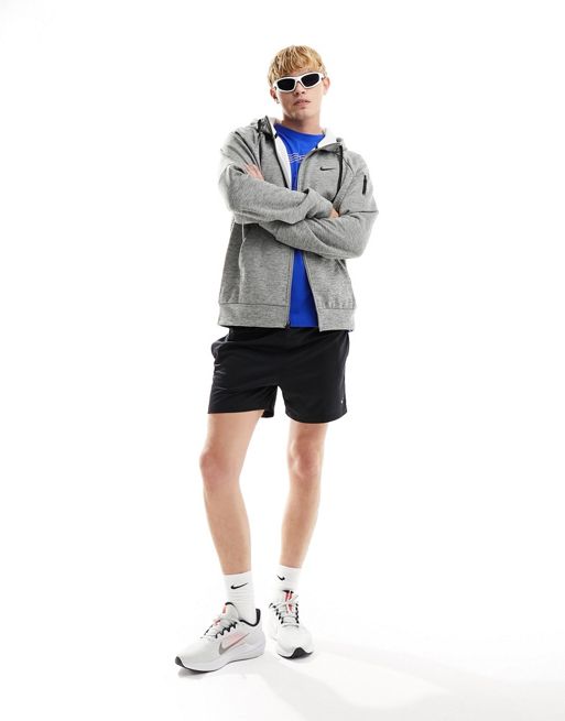 Nike Training - Therma-FIT - Mørkegrå hættetrøje