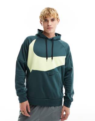 Nike fading shop swoosh therma hoodie