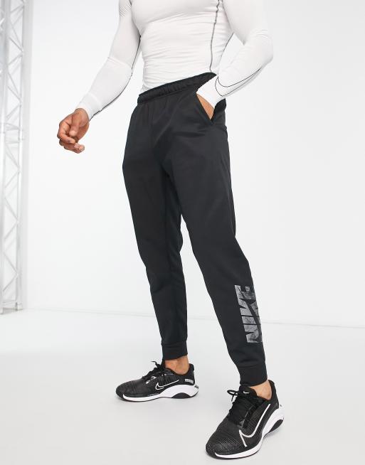 NEW Nike Therma Tapered Training Pants Standard Fit Black Size XL