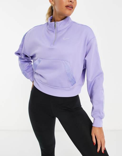 Lilac nike best sale zip up