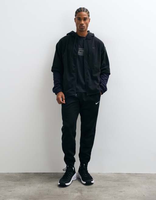 Nike Training Therma polaire sweat à capuche zippé noir, 2 de 5