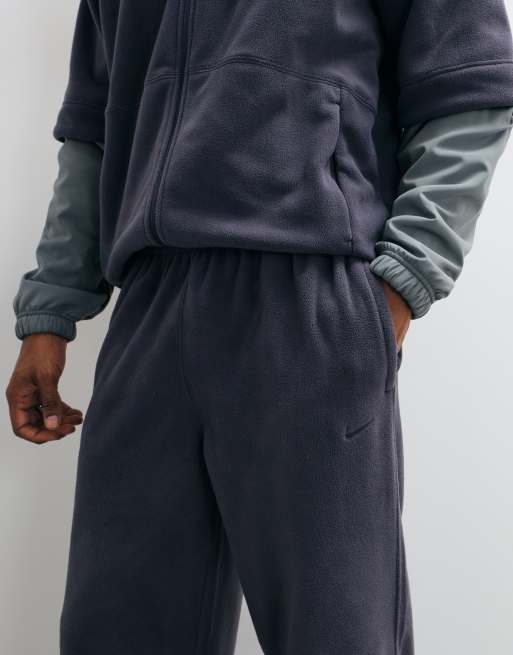 Nike Training Therma Polar Fleece joggingbroek in grijs, 4 van 9