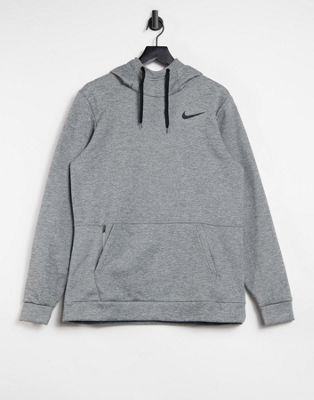 Nike Training Therma pullover hoodie in grey