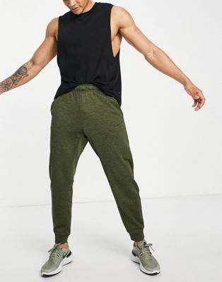 Nike Training Therma tapered joggers in khaki
