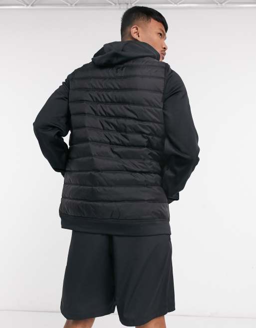 Nike Training therma winterized padded jacket in black ASOS