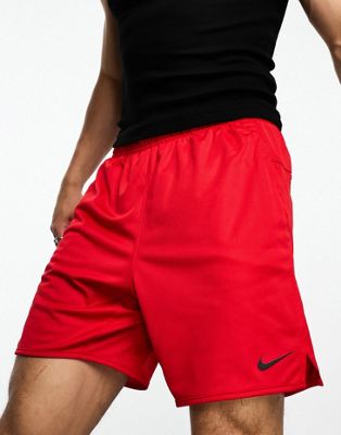 Nike Training Totality Dri-Fit 7 inch shorts in red - ASOS Price Checker