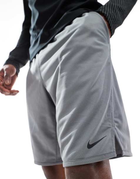 Nike Training – Totality Dri-FIT – Gestrickte Shorts in Grau, 9 Zoll Schrittlänge - view 1