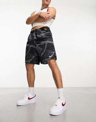 Nike Training Totality Dri-Fit 9 inch camo shorts in black - ASOS Price Checker