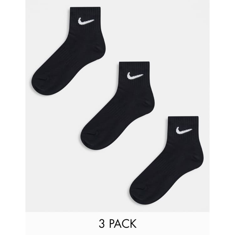 Black nike best sale ankle socks