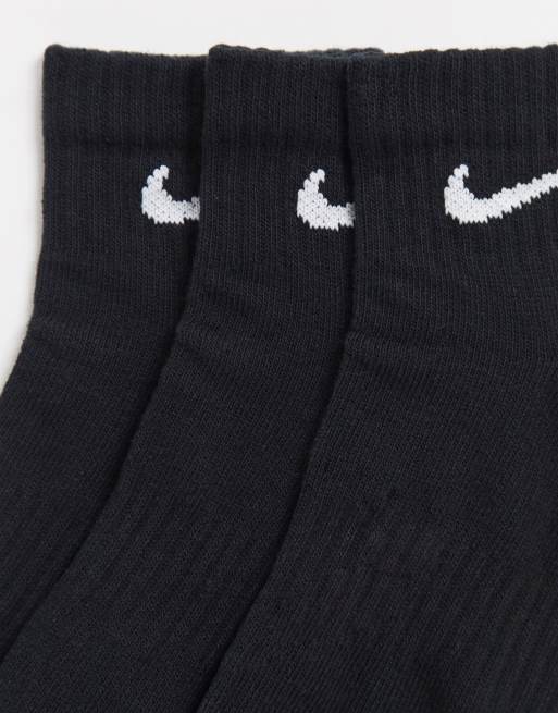 Mens black 2024 nike ankle socks