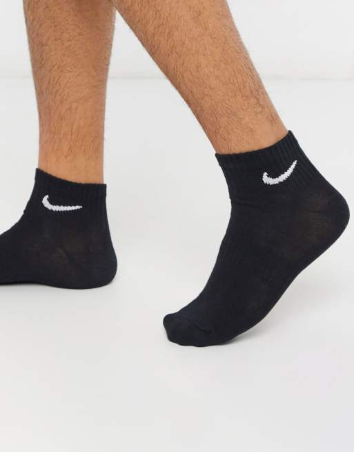 Black nike 2025 ankle socks