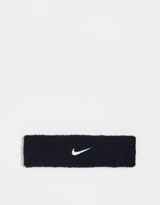 Nike Training - Unisex-Haarband in Schwarz mit Swoosh-Logo