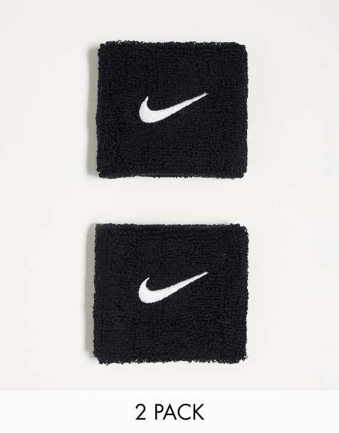 Nike Training – Unisex-Schweißbänder in Schwarz mit Swoosh-Logo - view 1
