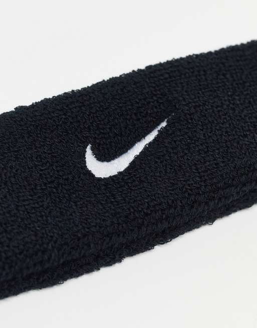 Nike Training - Unisex - Sort pandebånd med Swoosh-logo, 2 af 4