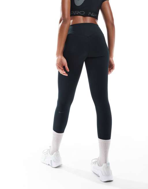 Nike – Training Universa – Czarne legginsy 7/8 z podwyższonym stanem z technologią Dri-FIT, 2 z 5