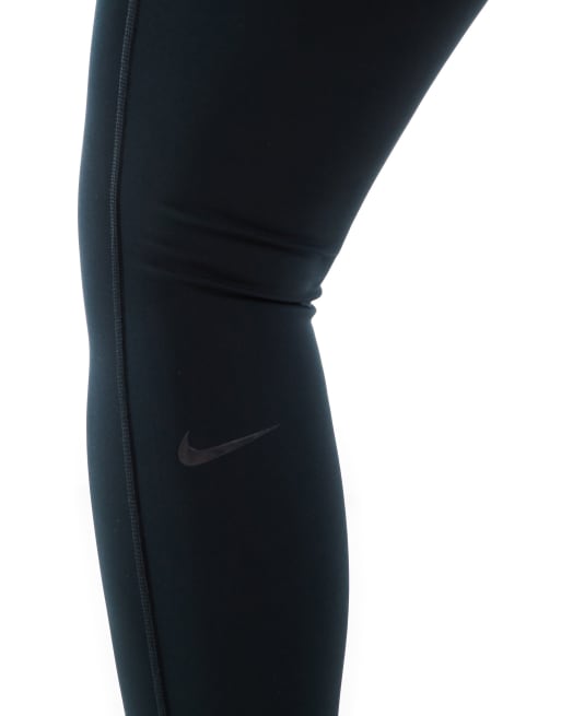 Nike – Training Universa – Czarne legginsy 7/8 z podwyższonym stanem z technologią Dri-FIT, 4 z 5