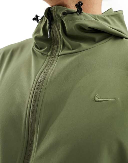 Nike jacket olive outlet green