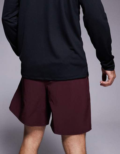 Nike Training - Unlimited - Short 7 pouces en tissu Dri-FIT - Bordeaux, 5 de 5