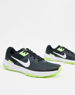 neon training shoes