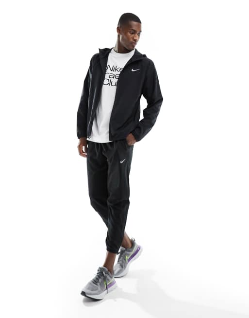 Nike Training Versality Dri FIT Form hooded jacket in black ASOS