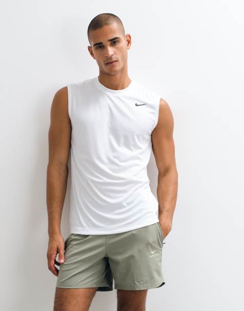 Nike Training vest in white - view 1