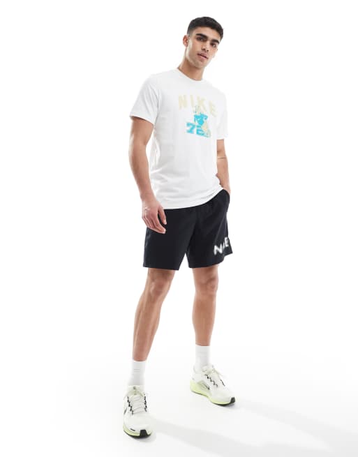 Nike Training wildcard graphic t-shirt in white