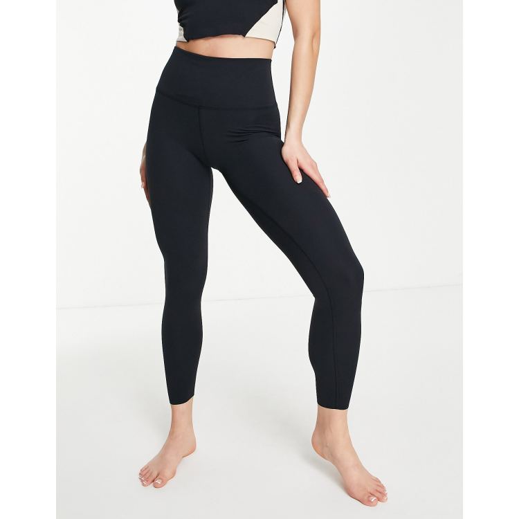 Nike Training yoga luxe 7/8 leggings in black