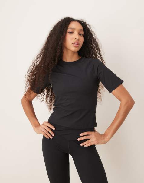 Nike Training - Zenvy - Dri-FIT - Geribbelde top in zwart - view 1