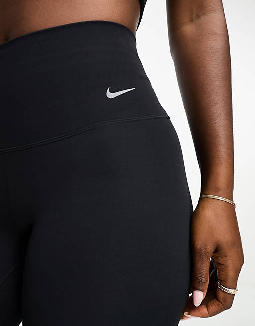 Nike Training Zenvy Dri-FIT high-waisted 8-inch shorts in black