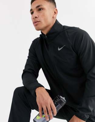 nike training zip up woven jacket