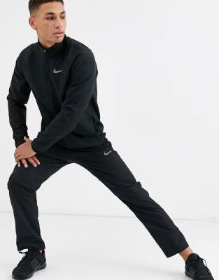 nike training zip up woven jacket