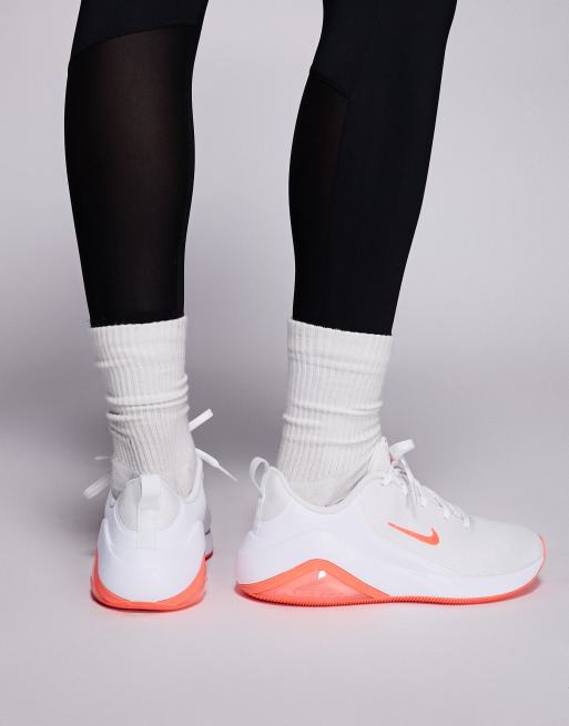 Nike Training - Zoom Bella 7 - Hvide og lyserøde sneakers, 3 af 5