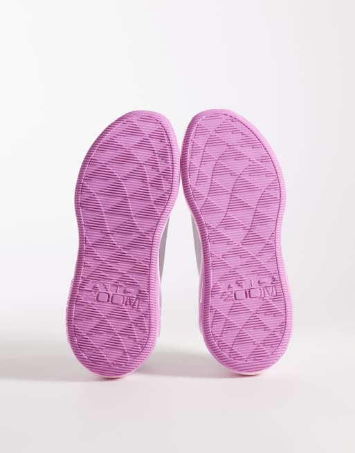 Nike Training - Zoom Bella 7 - Sneakers grigie e rosa, 5 di 5