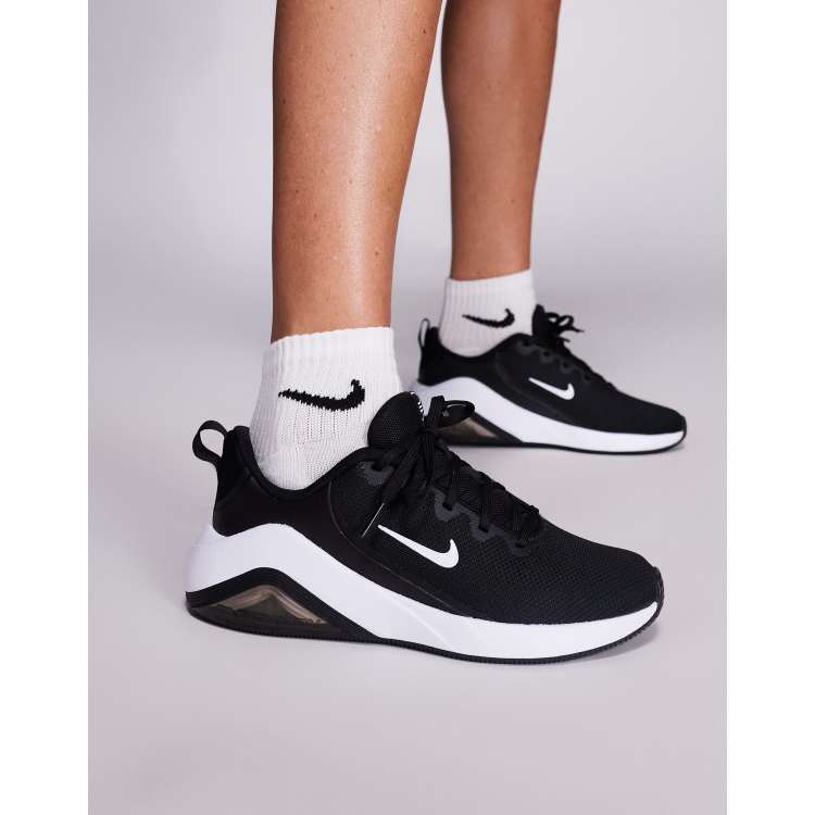 Nike Training Zoom Bella trainers in black and white ASOS
