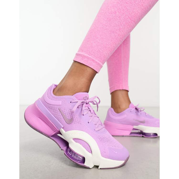 Pink and best sale purple trainers