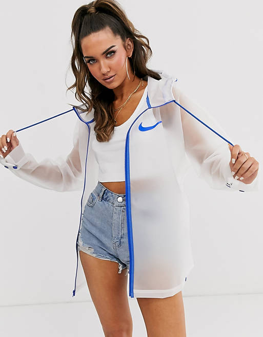 Allí Rocío Muñeco de peluche Nike Translucent Premium Rain Jacket | ASOS