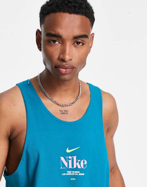 Green Tank Tops & Sleeveless Shirts. Nike CA