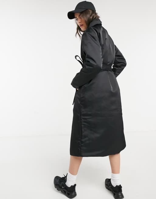 trench black | ASOS