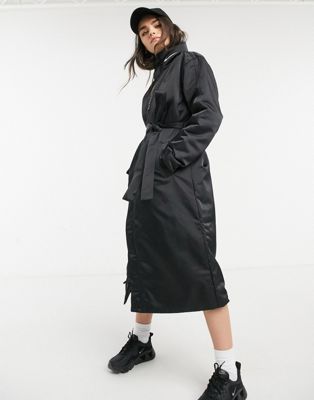 Nike trench coat in black | ASOS