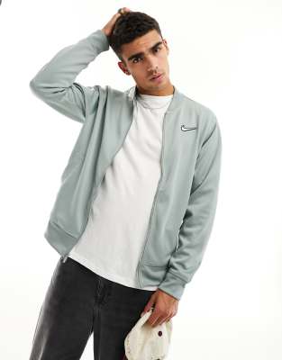 green nike bomber