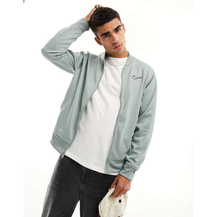 Nike bomber hot sale jacket green