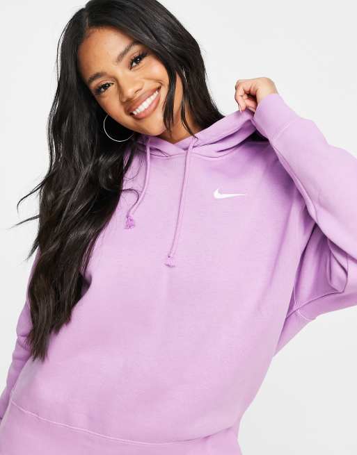 Nike sales sweatshirt purple