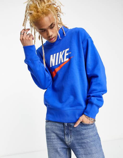 Mock discount sweatshirt nike