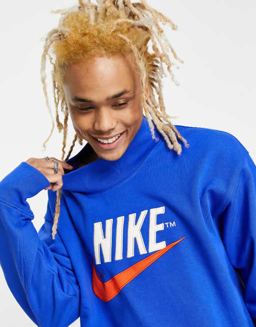 Nike mock hot sale neck pullover