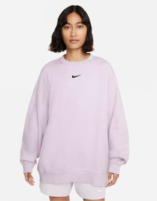 Nike best sale sweatshirt lilac