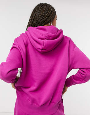 fleece oversized hoodie