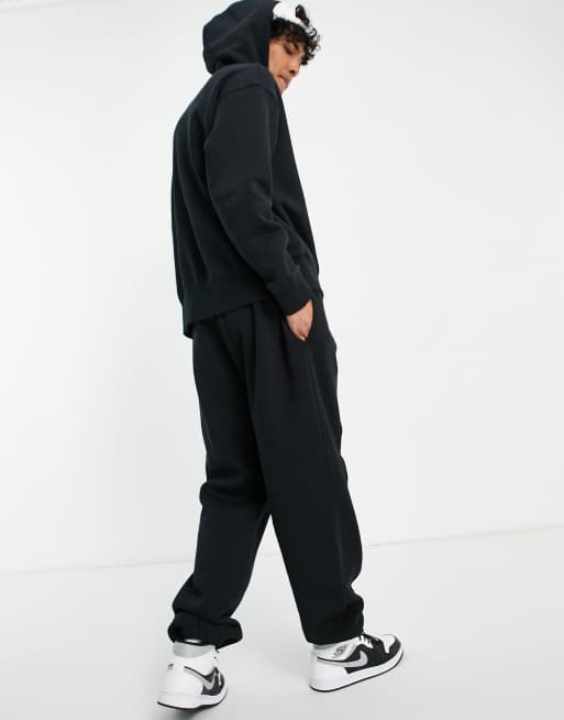 Black oversized joggers discount mens