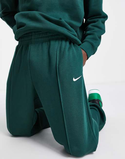 Nike Trend Fleece oversized joggers in dark green ASOS